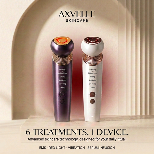 AXVELLE Glow Pro — 6-in-1 Face Lifting & Rejuvenation Device